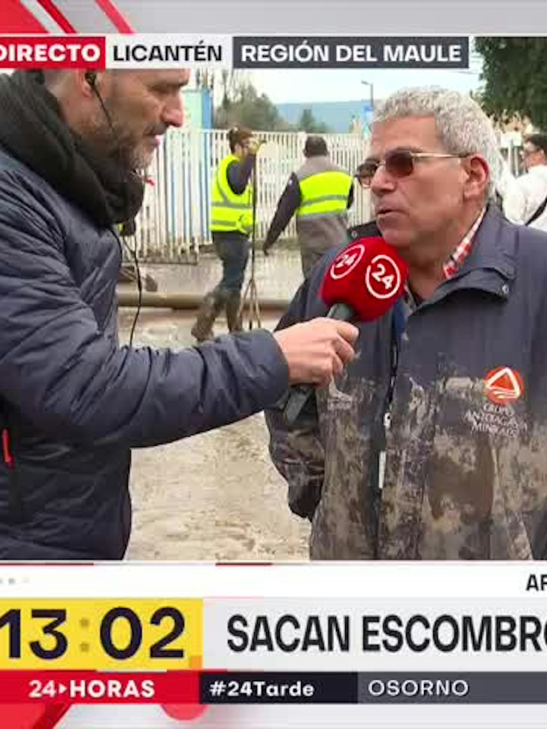 Comienza limpieza de Hospital de Licantén