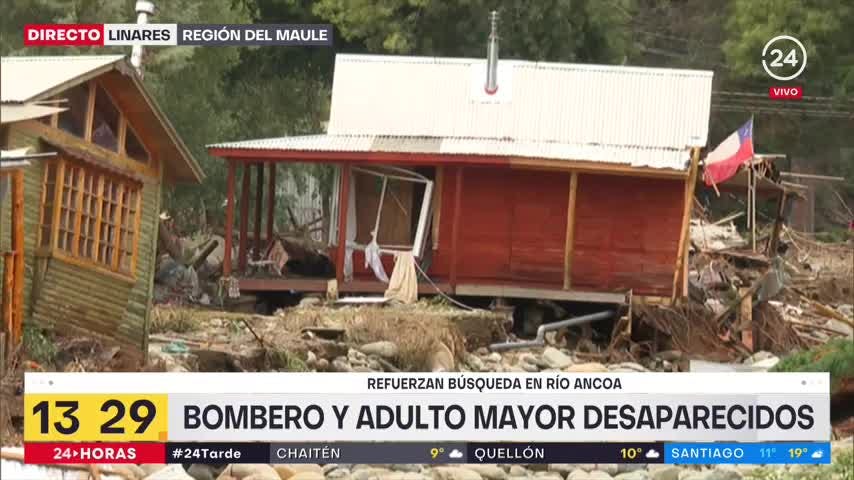 Refuerzan búsqueda en Río Ancoa