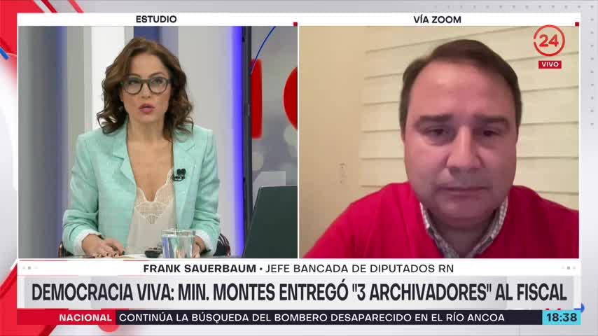 Diputado Sauerbaum por ministro Montes: “Sí tiene responsabilidad política podría ser acusado constitucionalmente”