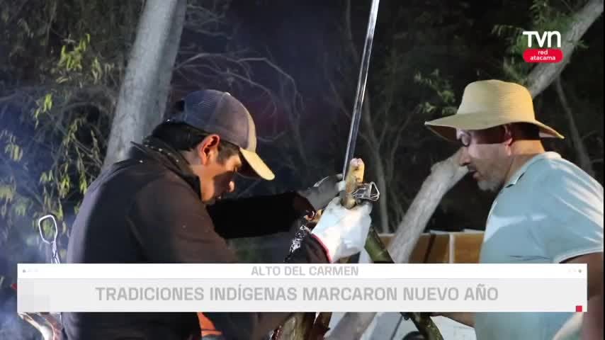 Tradiciones indígenas marcaron nuevo año