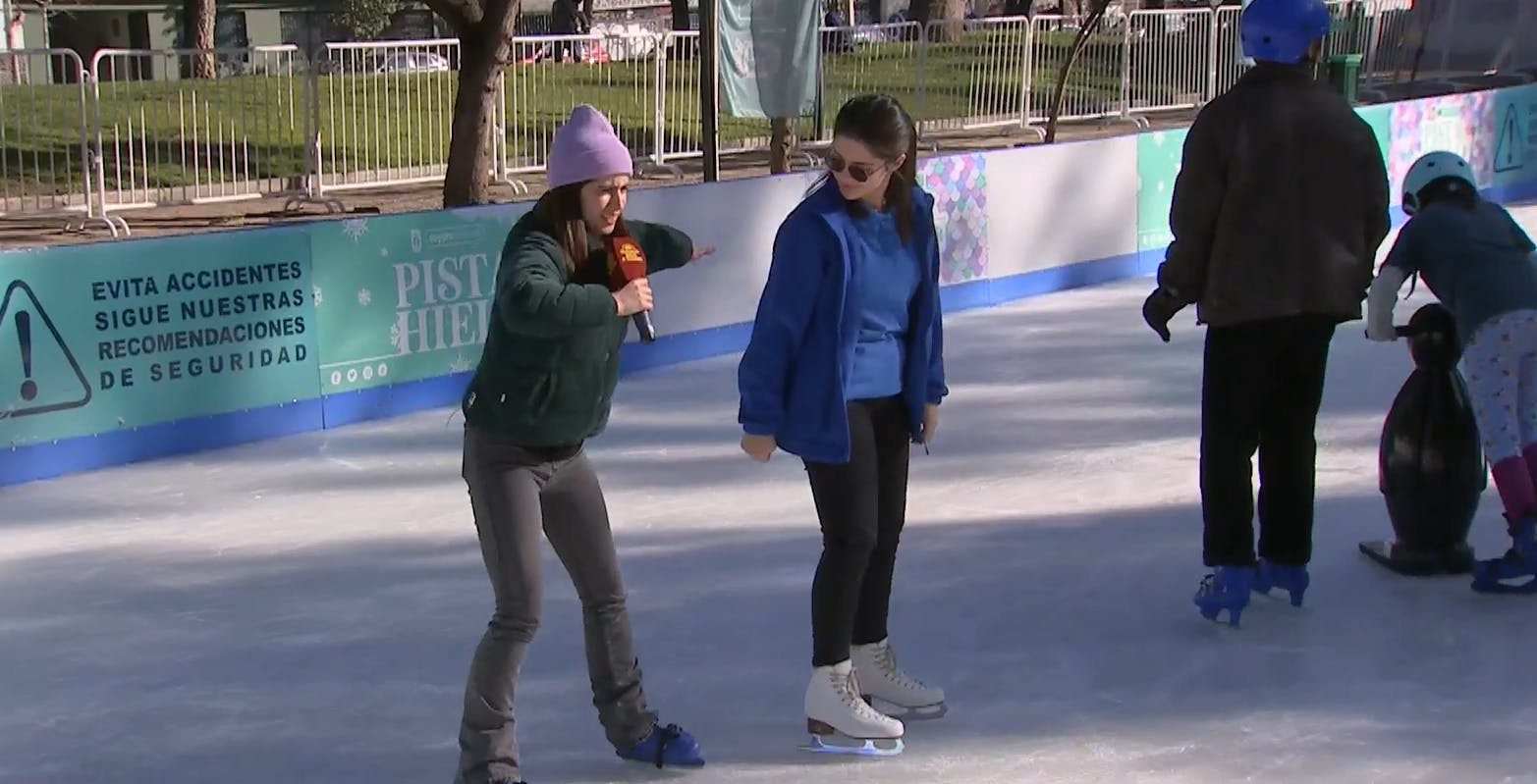  Un divertido panorama para estas vacaciones: Patinamos en hielo en Providencia