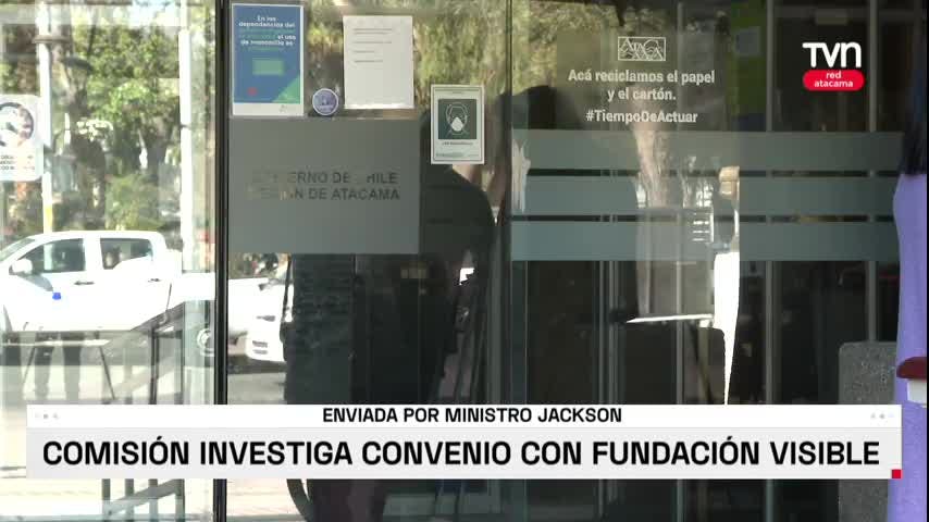 Comisión investiga convenio con Fundación Visible