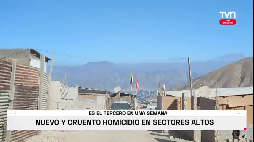 Nuevo homicidio en sectores altos de Copiapó