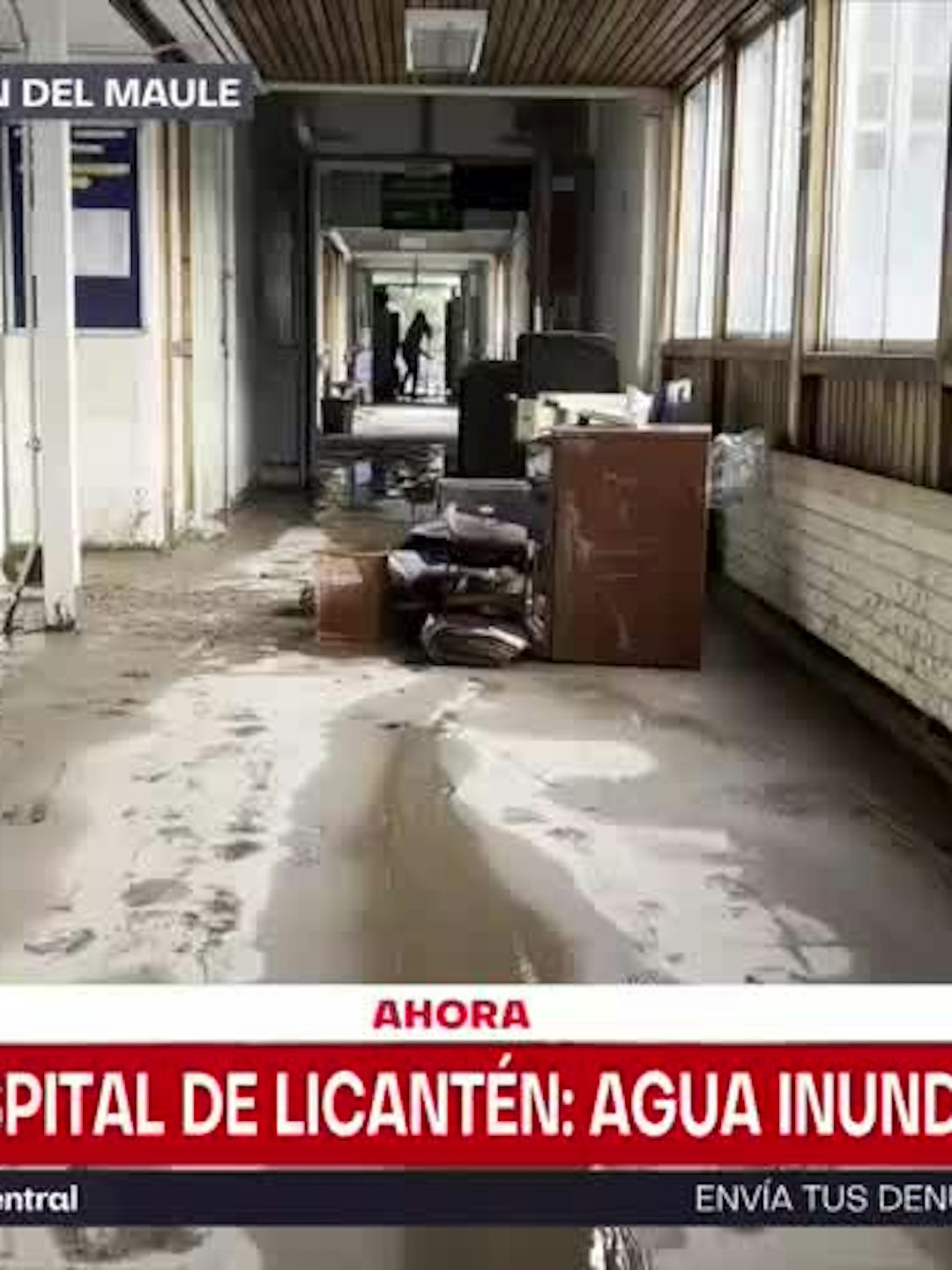 Así quedó el hospital de Licantén