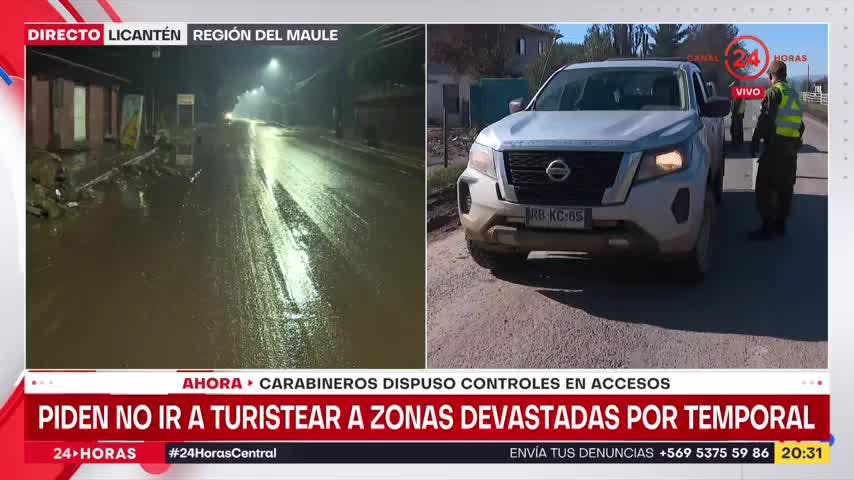 Piden no ir a turistear a zonas devastadas por temporal