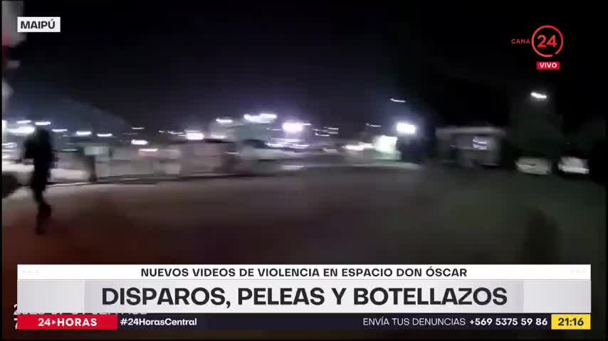 Disparos, peleas y botellazos: nuevos videos de violencia en Espacio Don Óscar