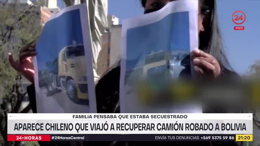 Aparece chileno que viajó a recuperar camión robado a Bolivia: familia pensaba que estaba secuestrado