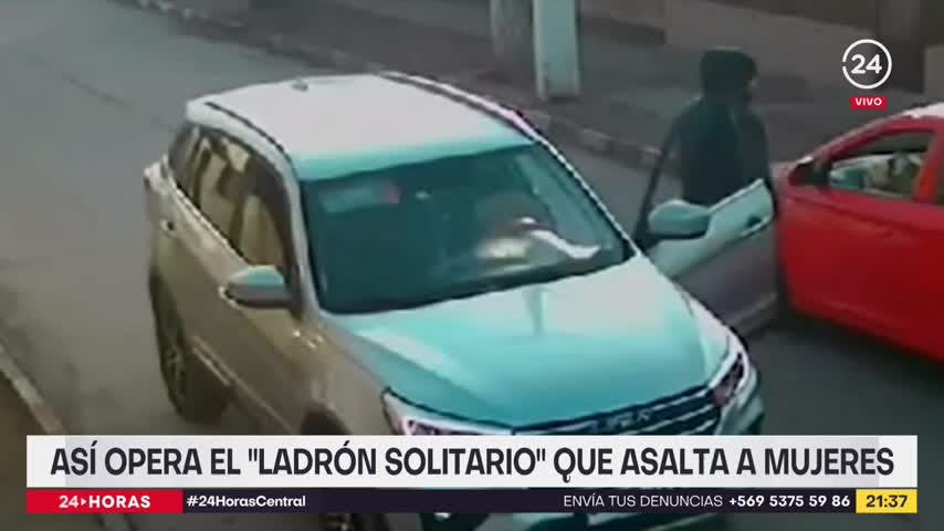Así opera el ladrón solitario