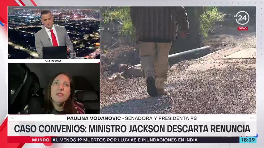 Senadora Vodanovic por caso Convenios: “No solucionamos nada con un cambio de ministro”