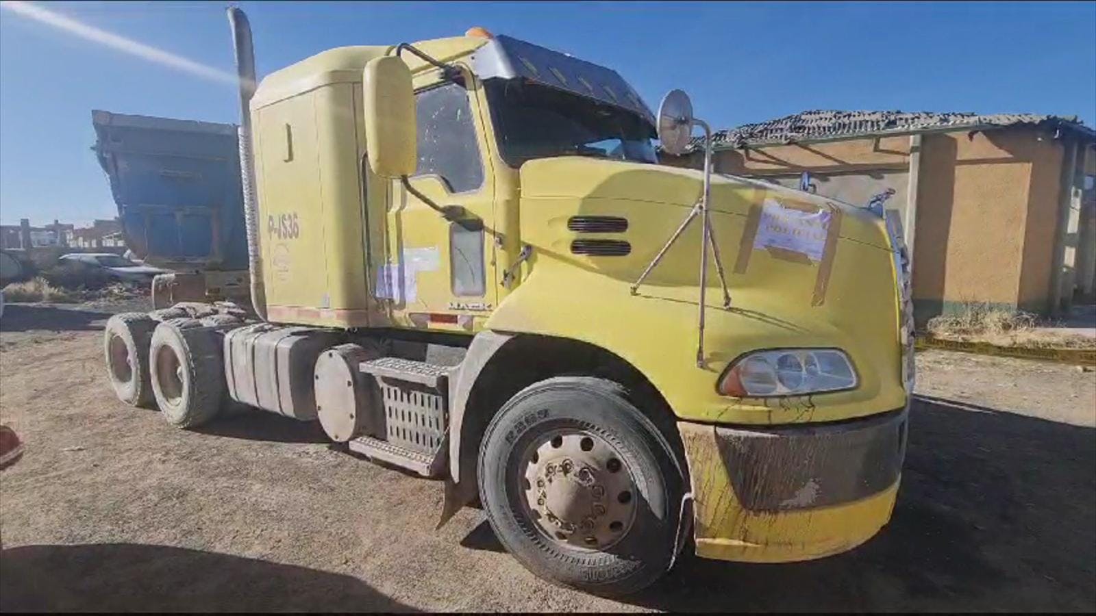 Exigen más seguridad en frontera tras robo de camión en Calama