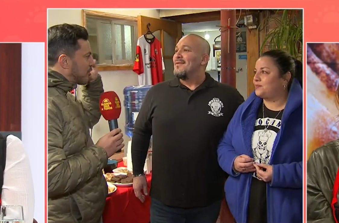 Conocimos a Claudio y Rubí, los ganadores del concurso de Falabella y el Señor QR 