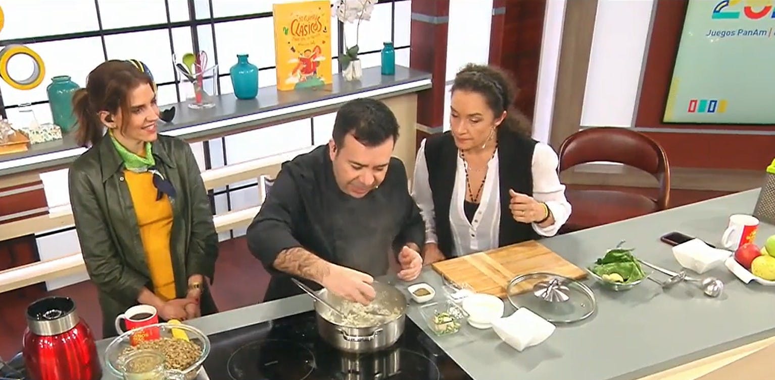 ¡Tome lápiz y papel! Preparamos una rica crema de lentejas para el frío