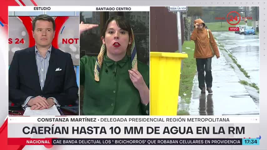 Delegada Martínez pide evitar actividades en montaña y cordillera ante pronóstico de lluvia y nieve: “Llamamos al autocuidado”