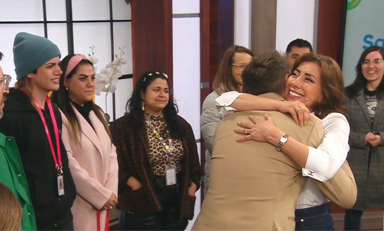 ¡Qué lujo de equipo! La emotiva sorpresa que recibió Carmen Gloria en el Buenos Días a Todos