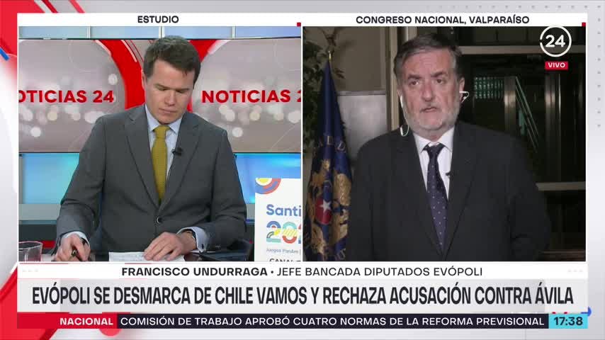 Diputado Undurraga, jefe de bancada Evópoli: “Ávila es el peor ministro de Educación de la historia”