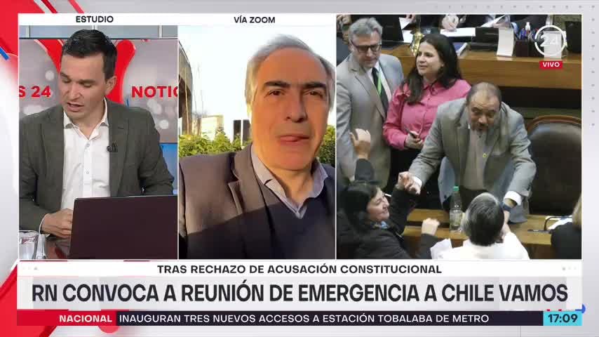 Senador Chahuán por reunión de emergencia: “Chile Vamos es el único en dar gobernabilidad al sector”