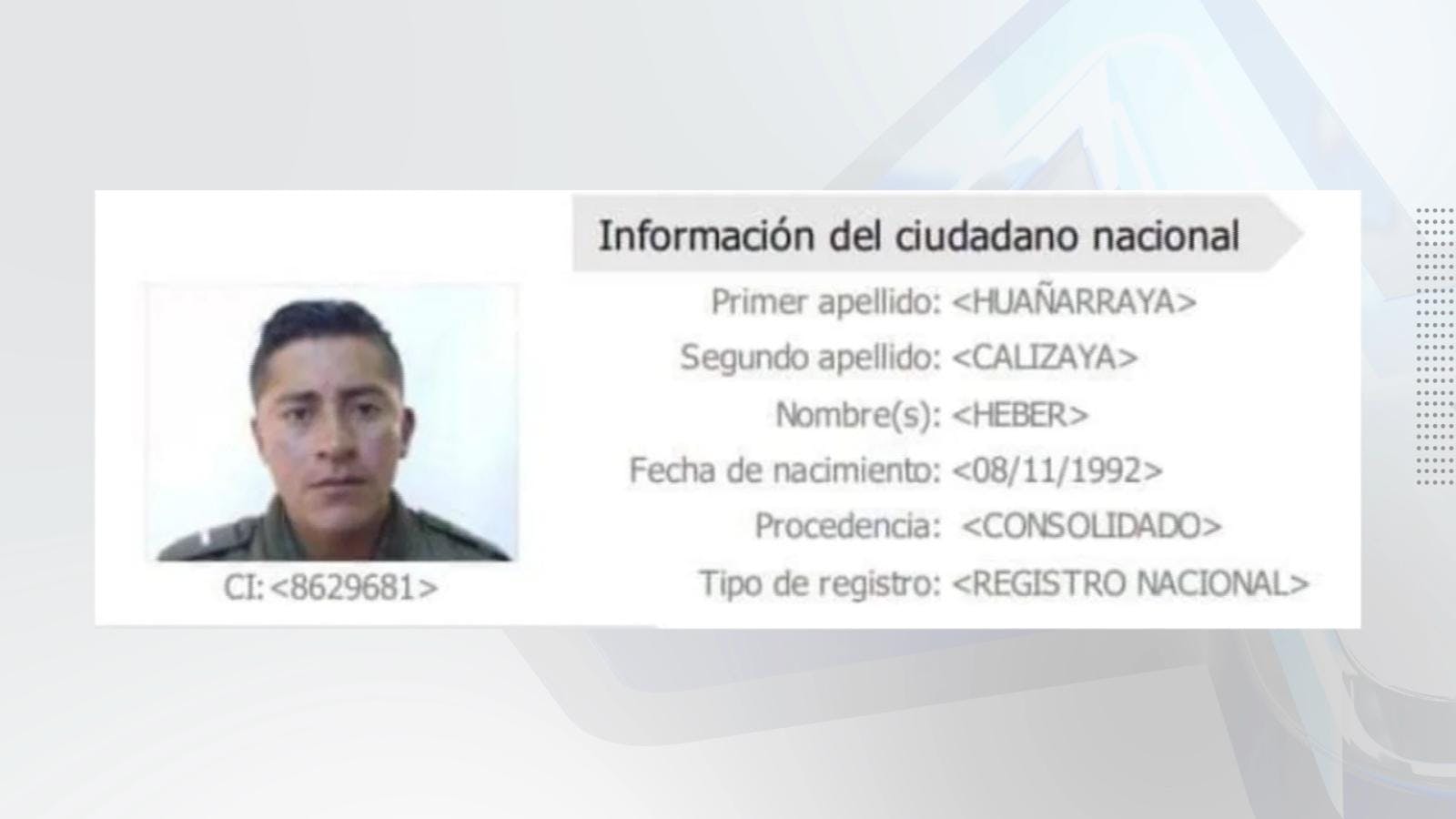 Detienen a policía boliviano por su presunta participación en el robo de camión