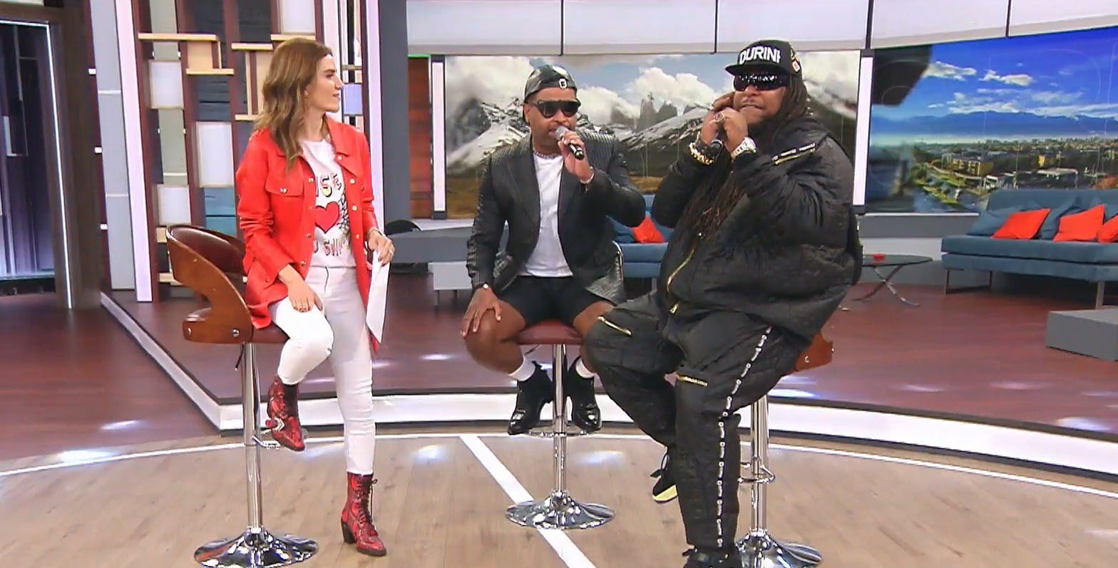 ¡Unas leyendas de la música urbana! Zion & Lennox nos visitan en el Buenos Días a Todos