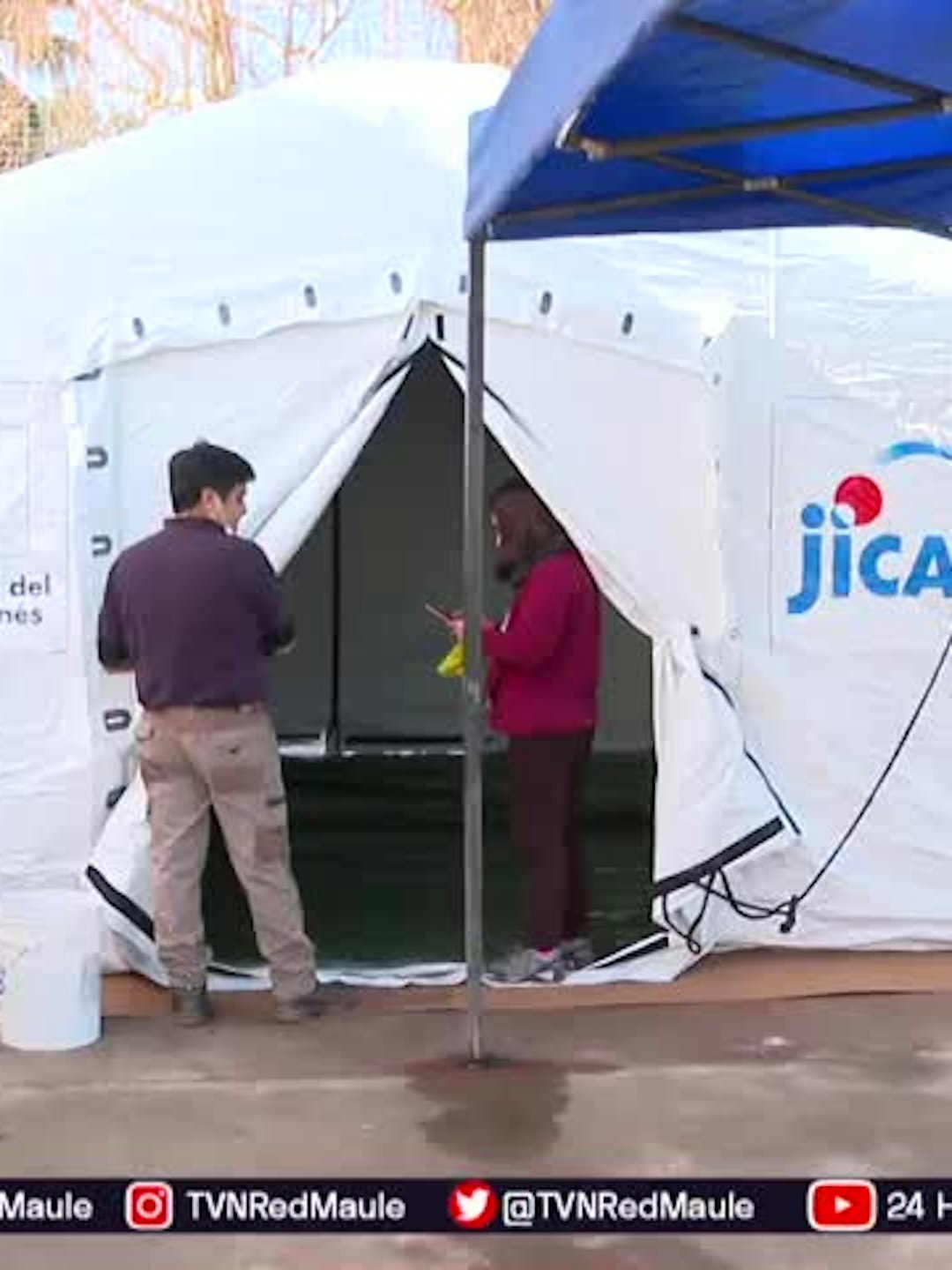 Instalan hospital modular en Licantén