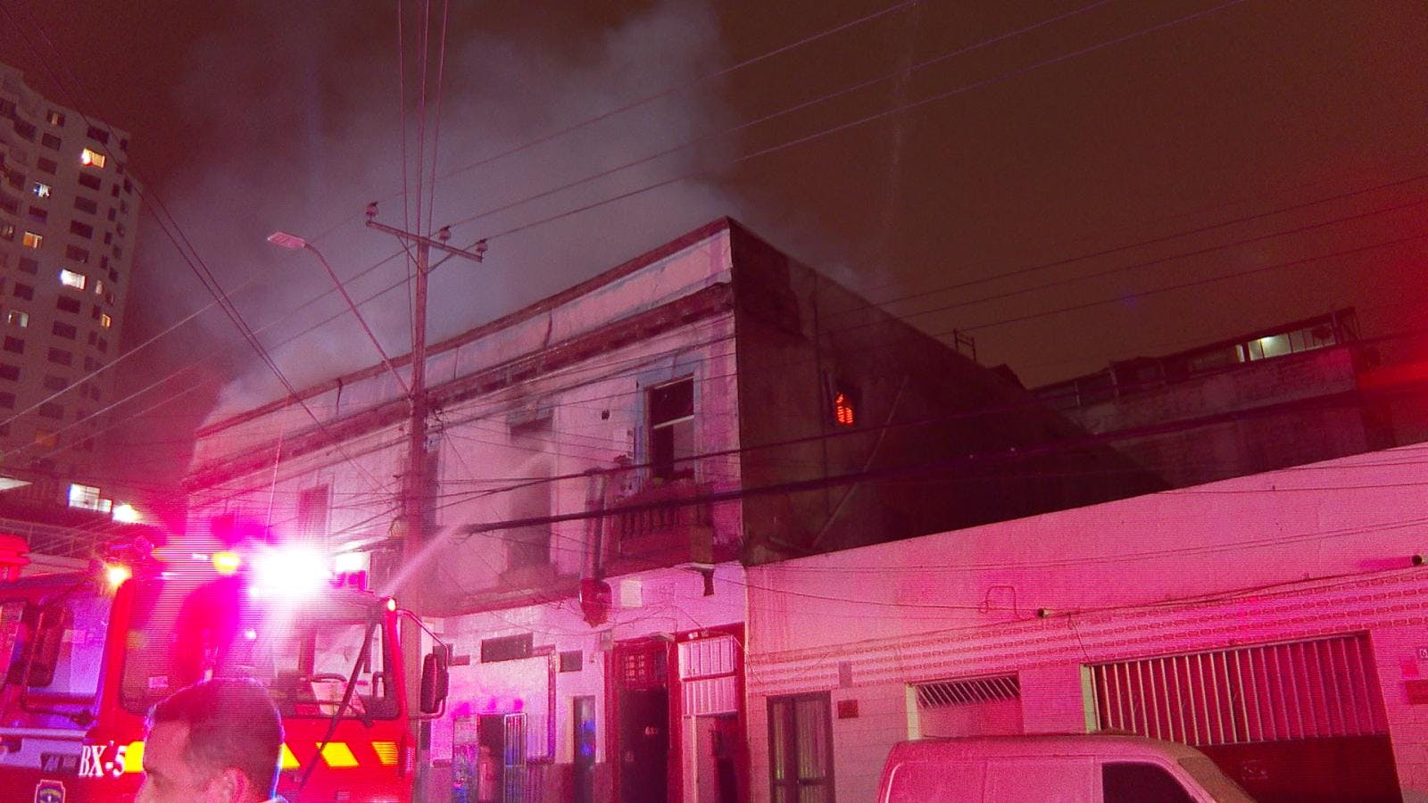 Incendio destruyó antigua casona en el centro de Antofagasta