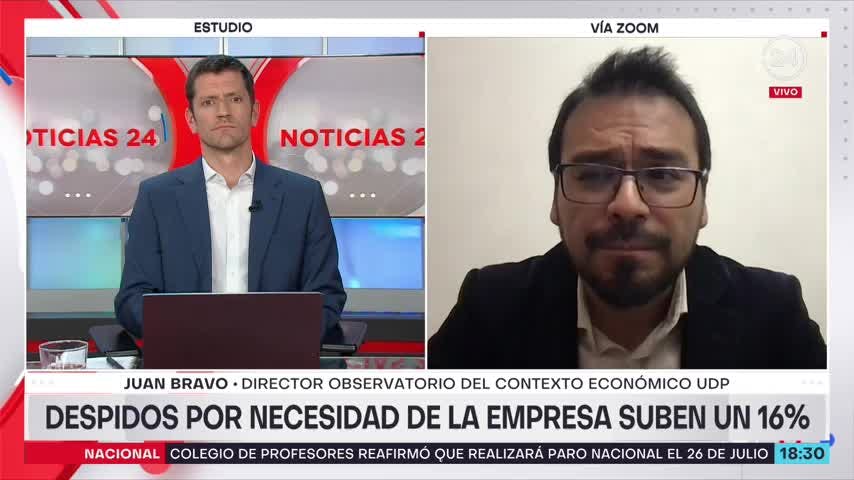 Experto y aumento de despidos por necesidad de la empresa: “Todavía queda tiempo para ver más alzas pero serán menores”
