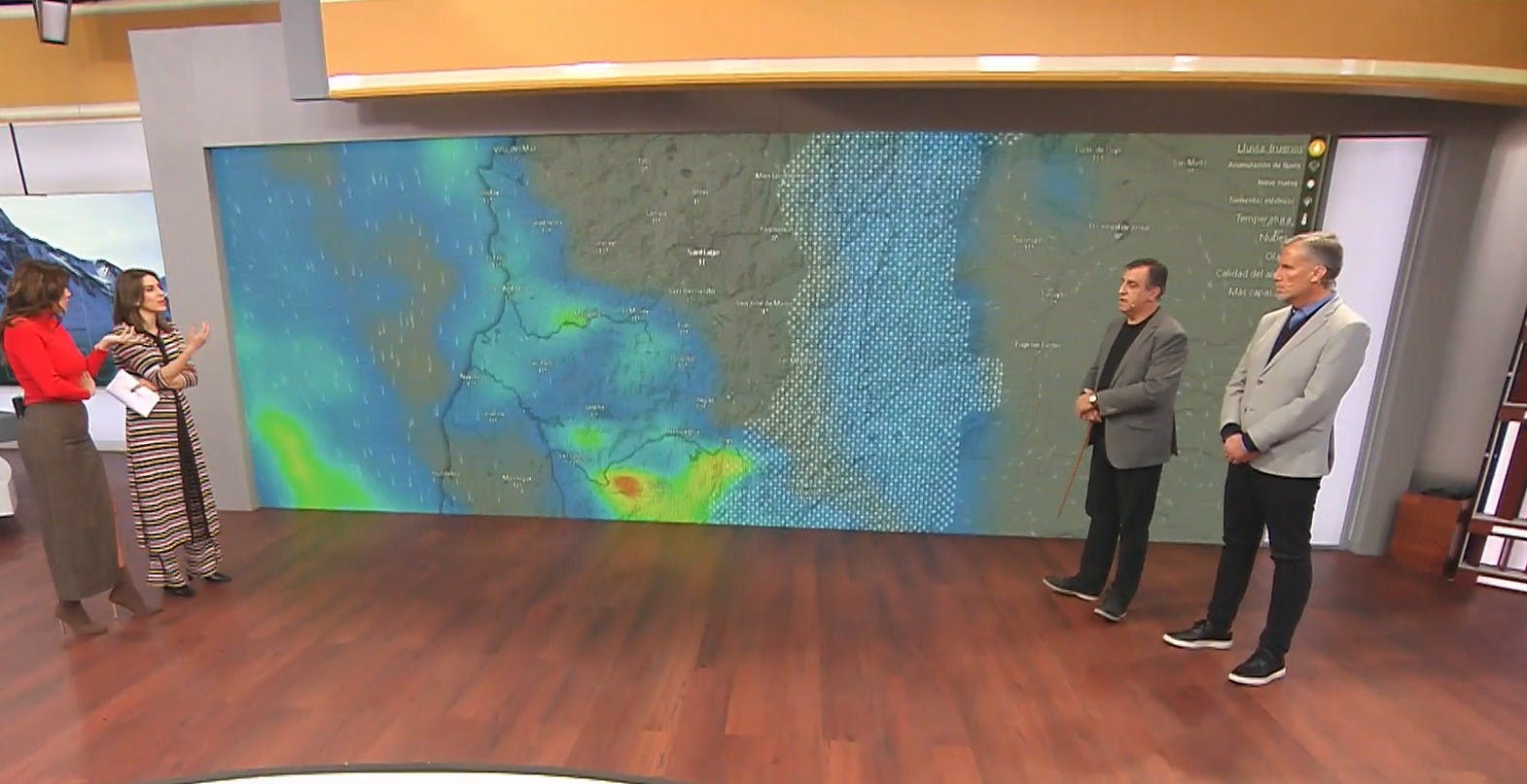 Iván Torres responde: ¿A qué hora llegan las lluvias este viernes?
