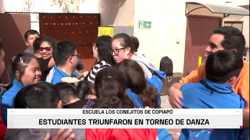 Copiapó: alumnos triunfan en torneo de danza