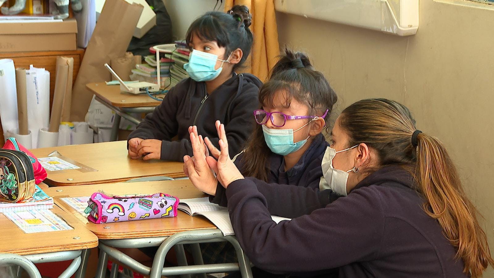 Terminan las vacaciones de invierno y comienzan las clases con mascarilla