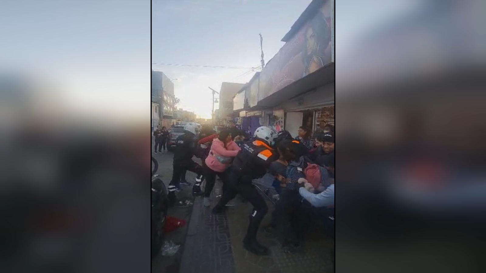 Fiscalización al comercio ambulante en Calama terminó en enfrentamiento