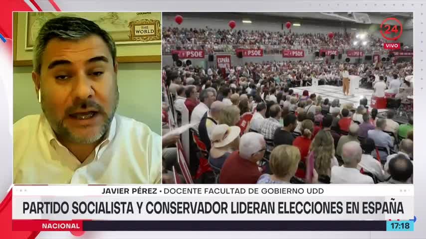 Analista por elecciones en España: “Los números plantean que debiera haber un fuerte aumento del Partido Popular”
