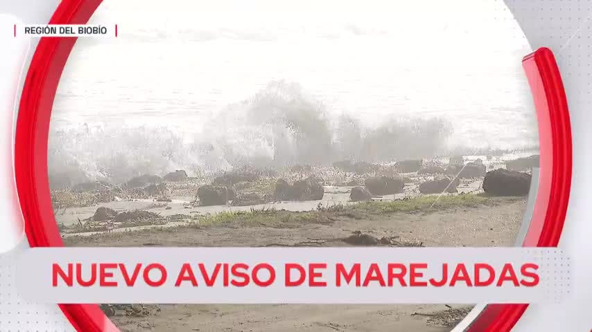 Nuevo aviso de marejadas