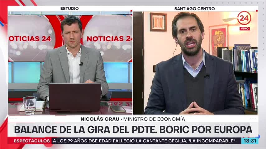 Ministro Grau por gira: El Presidente Boric tiene un liderazgo muy relevante a nivel mundial