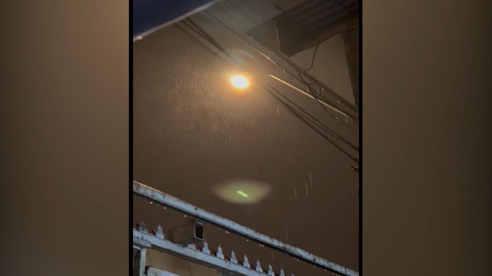 Sorpresivas precipitaciones se registraron en el sector norte de Antofagasta