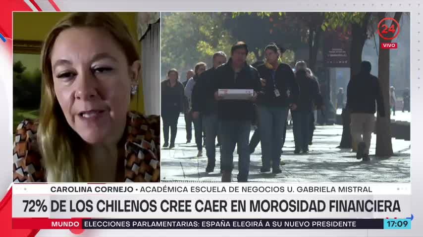 Un 72% de los chilenos cree caer en morosidad financiera: Esto genera nerviosismo en los mercados