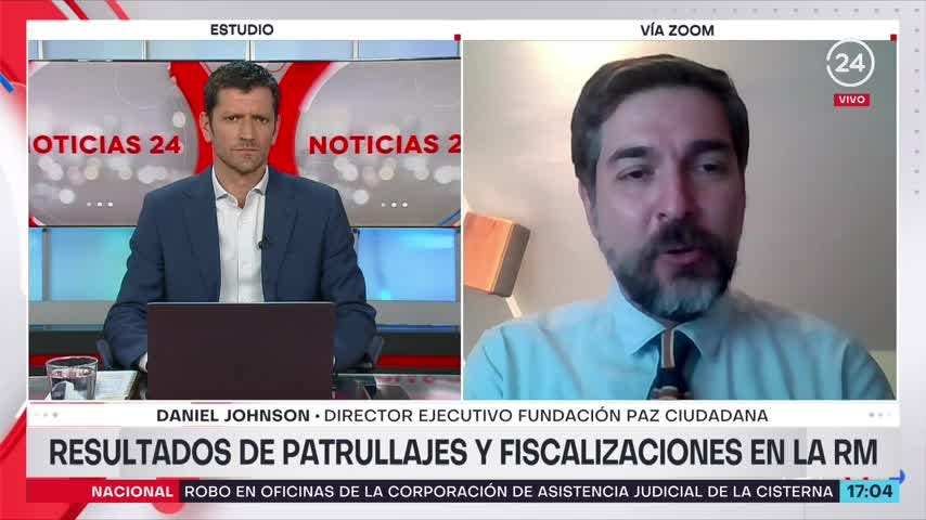 Paz Ciudadana: “Los patrullajes policiales han sido históricamente castigados en Chile porque no sabemos el beneficio que generan”