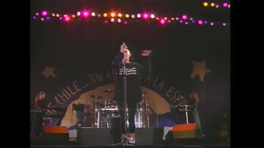 Así fue la presentación de Sinéad O'Connor en el el concierto de Amnistía Internacional en Chile