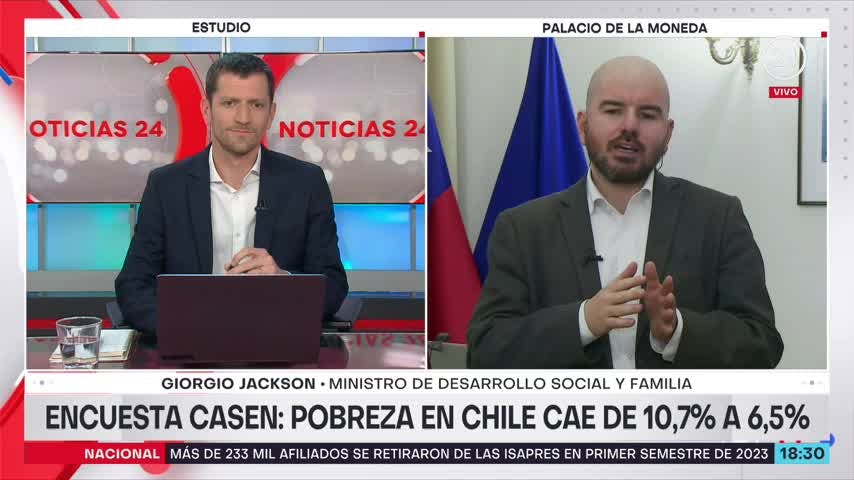 Ministro Jackson: “Estoy a disposición y con todas las pilas para poder seguir avanzando”