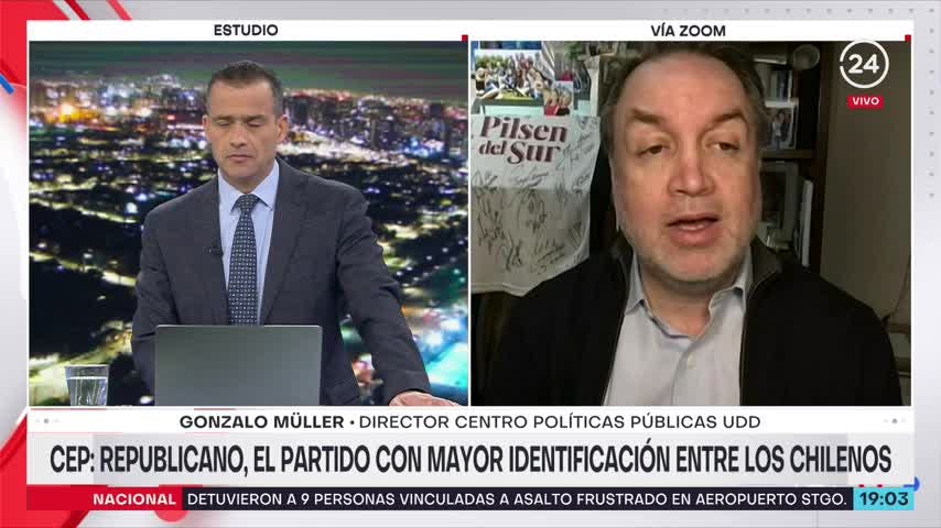 Gonzalo Müller por CEP: “No es que Chile se haya vuelto más de derecha, es que la gente está buscando soluciones en ese sector”
