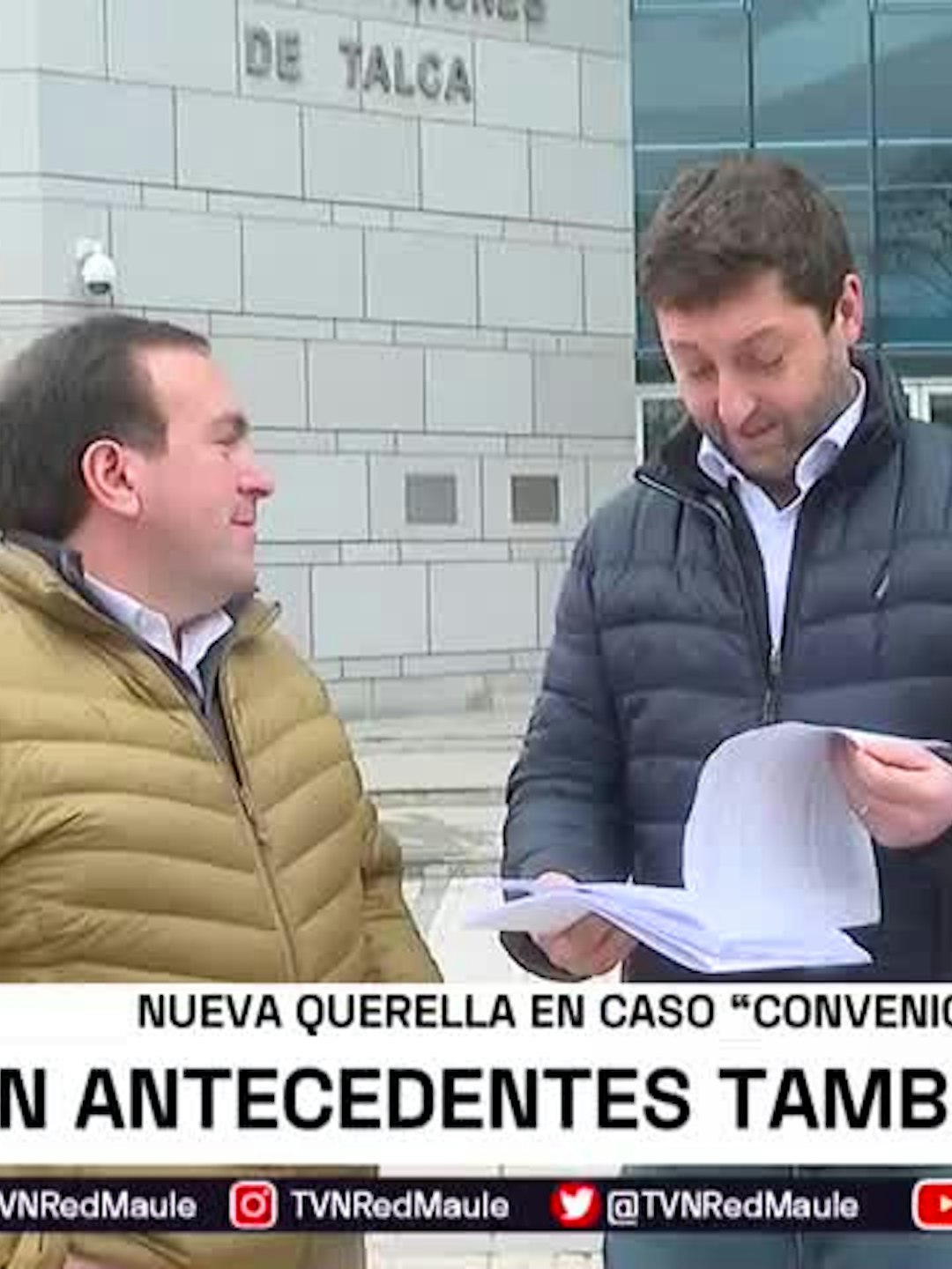 Nueva querella en caso "convenios"