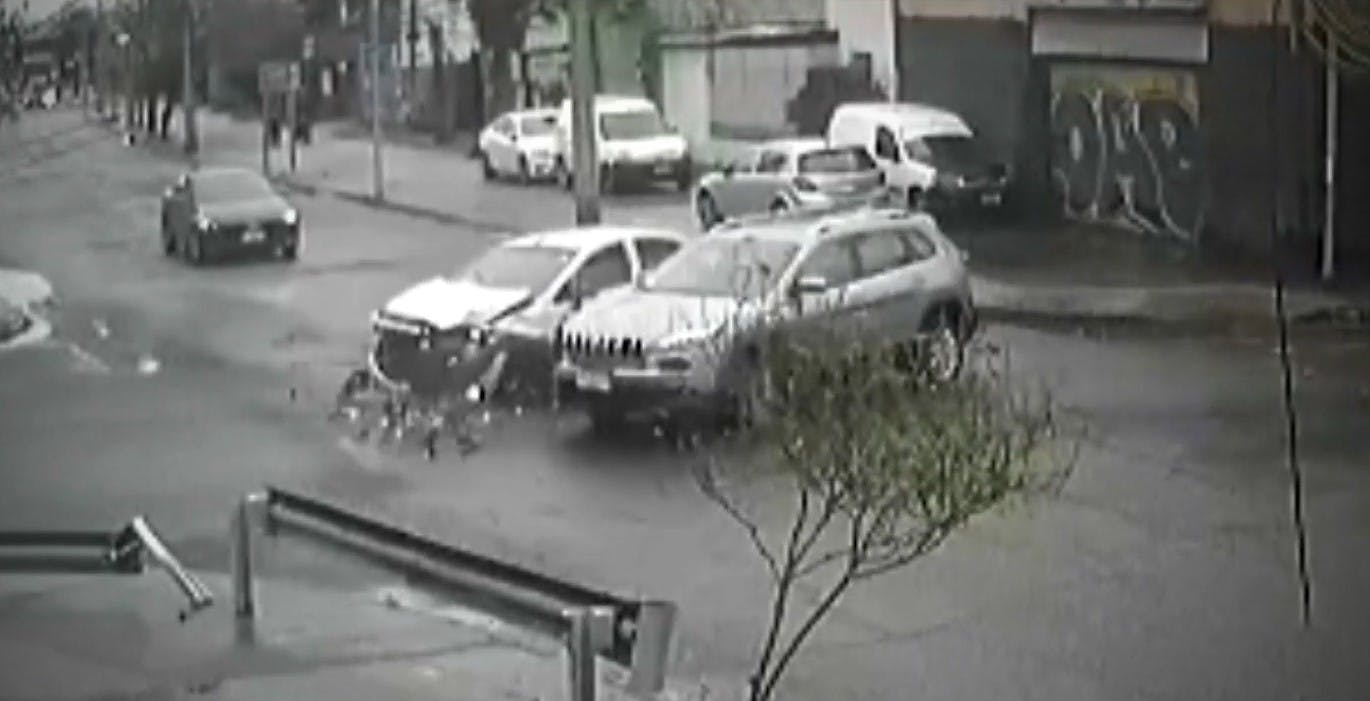 ¡Accidentes todos los días! Vecinos asustados por la esquina más peligrosa de Estación Central