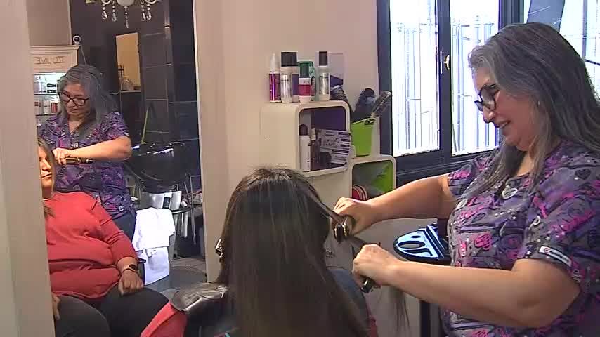 Baja de atención en peluquerías