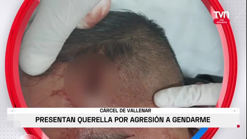 Presentan querella por agresión a gendarme