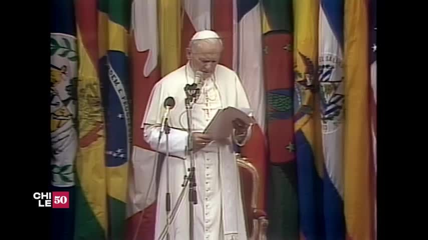 La visita del Papa Juan Pablo II en Chile