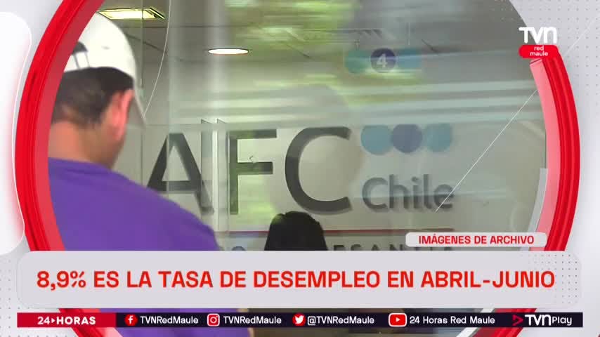 8,9% es la tasa de desempleo en abril-junio