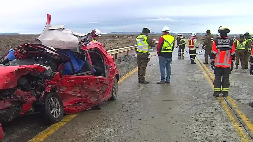Seis fallecidos tras colisión en la ruta 