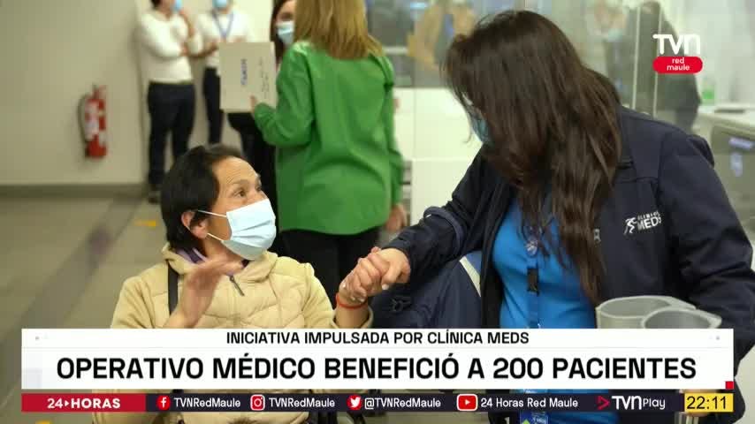Operativo médico benefició a 200 pacientes de Vichuquén y Licantén