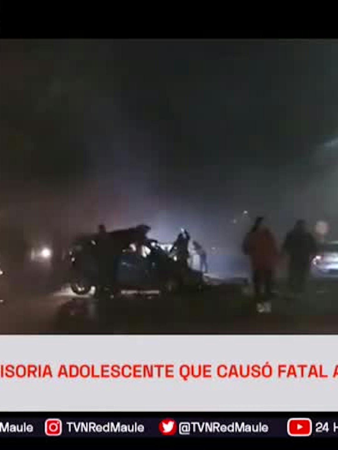En internación provisoria queda adolescente que habría causado fatal accidente en Molina