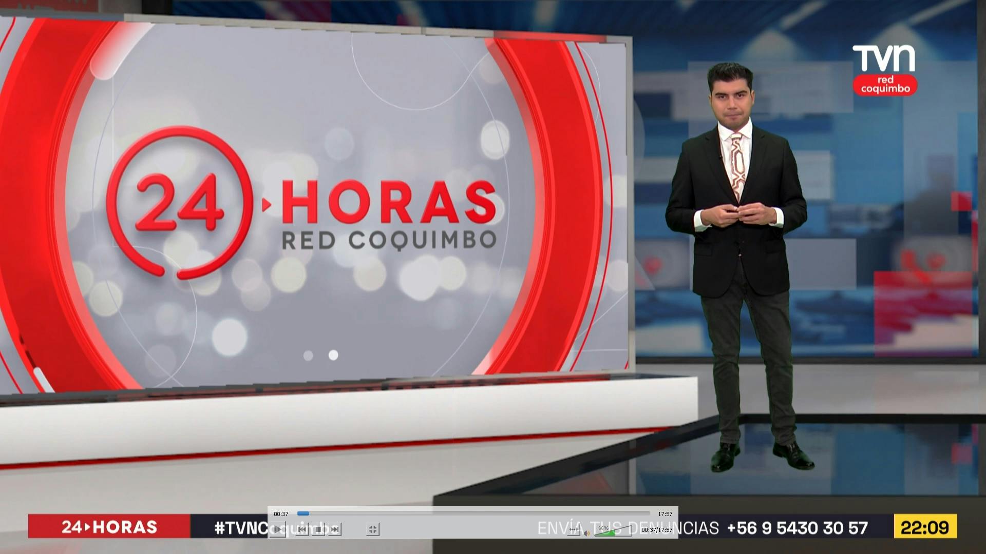 24 Horas Central Red Coquimbo - 01 de Agosto 