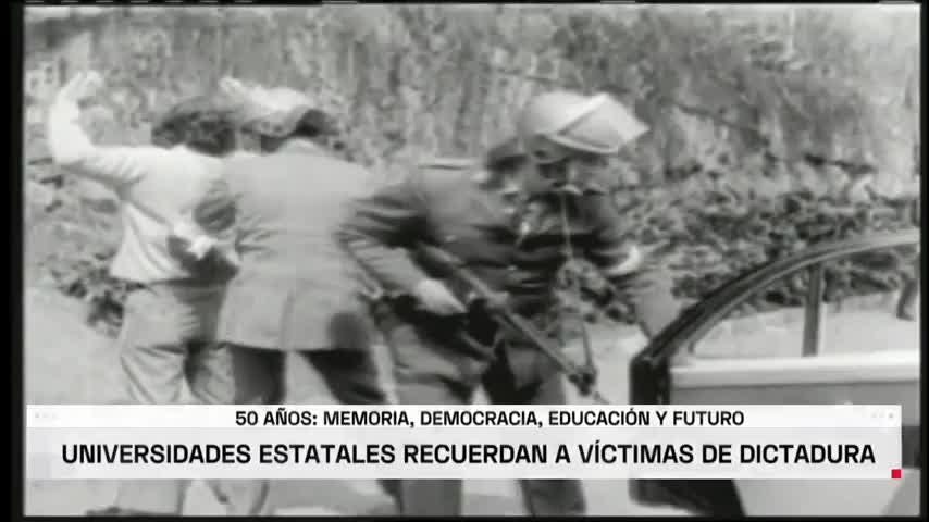 Recuerdan a víctimas de la dictadura