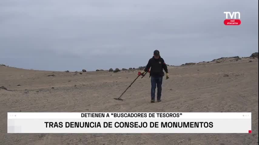 Detienen a “buscadores de tesoros”